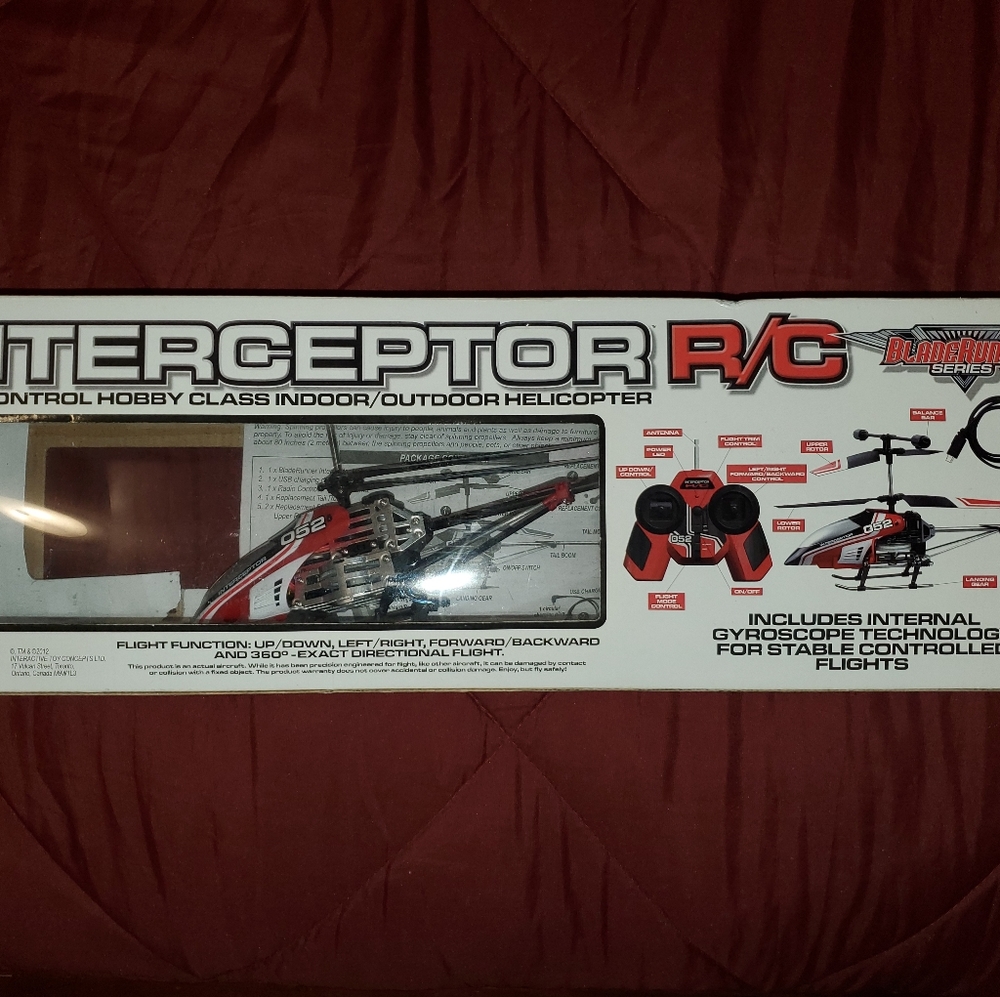 Blade Runner Interceptor R/C Helicopter